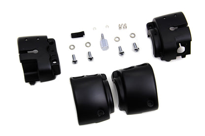 Handlebar Control Switch Housing Kit Black