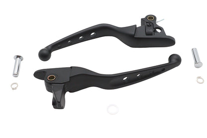 4 Hole Hand Lever Set Black