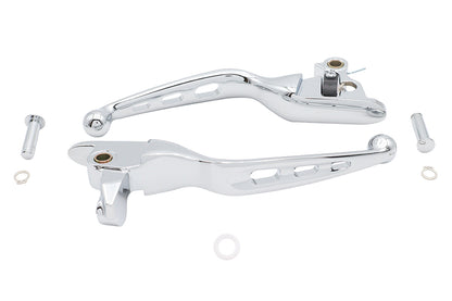 3 Slot Hand Lever Set Chrome