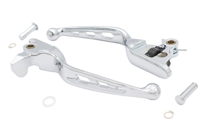 3 Slot Hand Lever Set Chrome