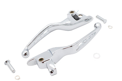 3 Slot Hand Lever Set Chrome