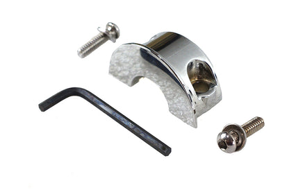 Handlebar Master Cylinder Clamp Chrome