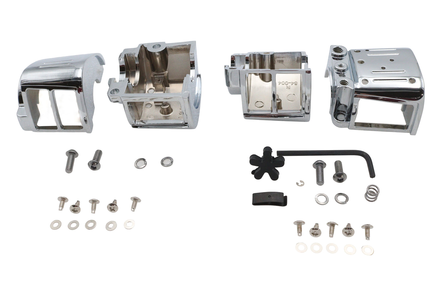 Handlebar Switch Housing Chrome