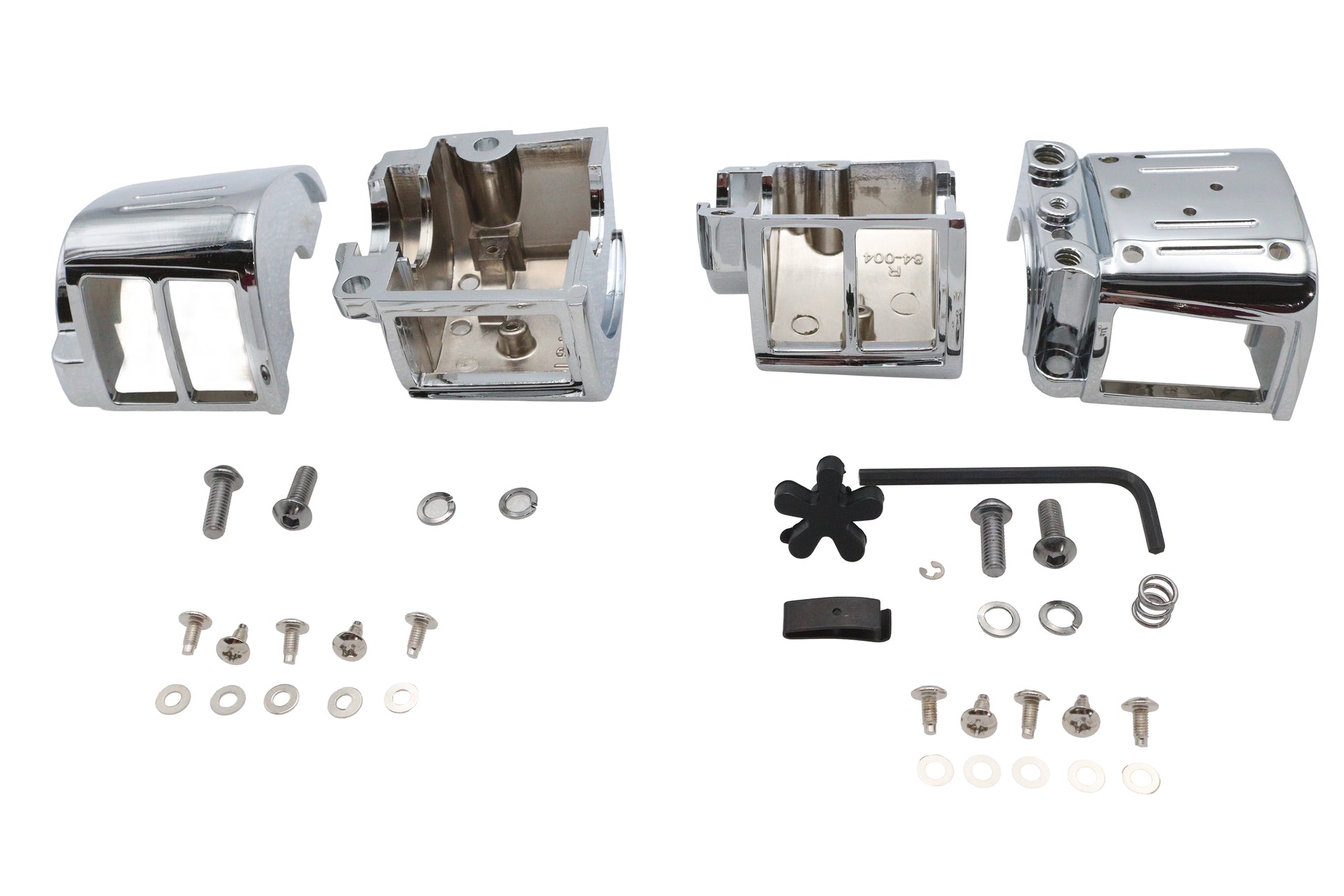Handlebar Switch Housing Chrome