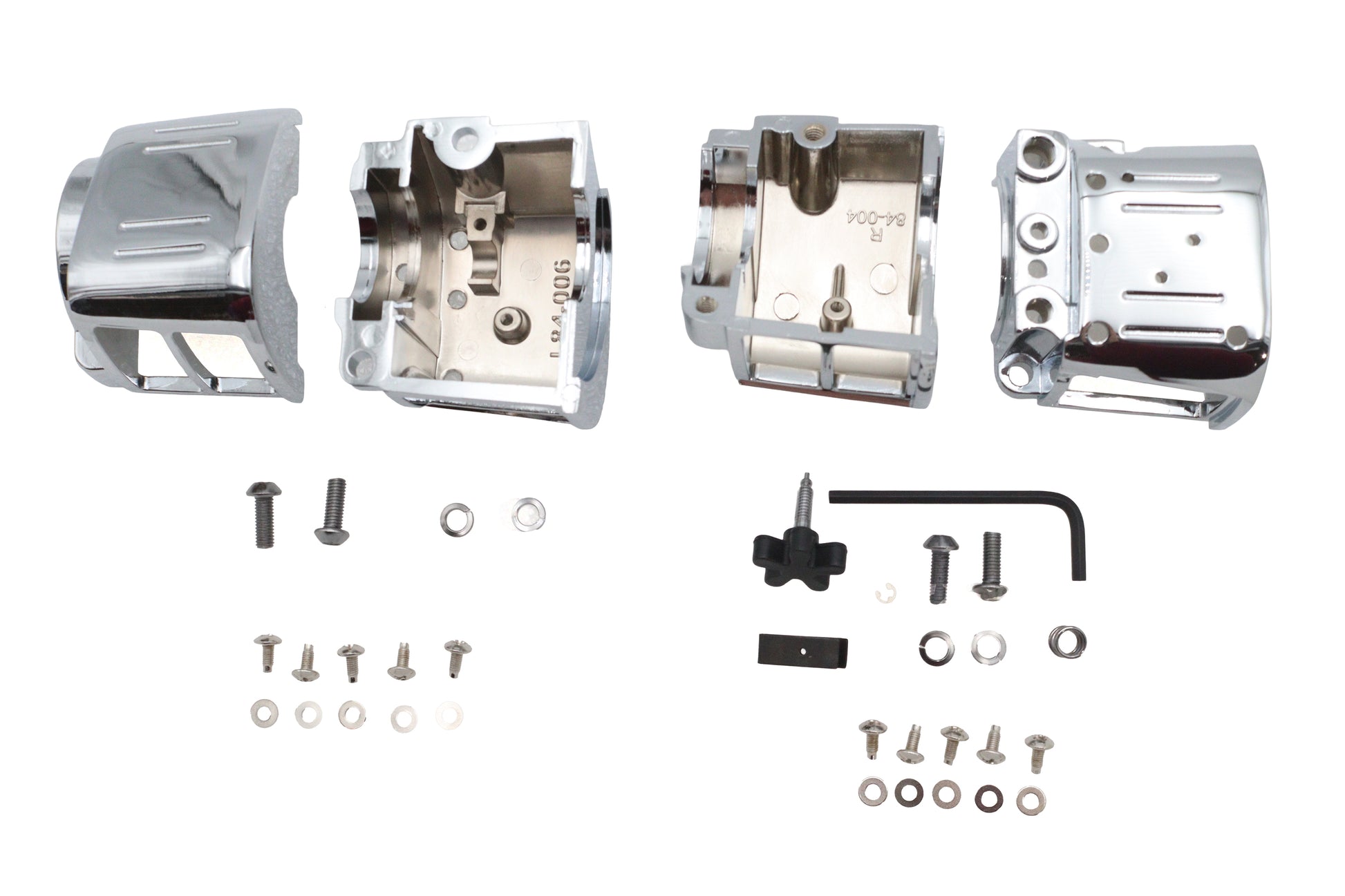Handlebar Switch Housing Chrome