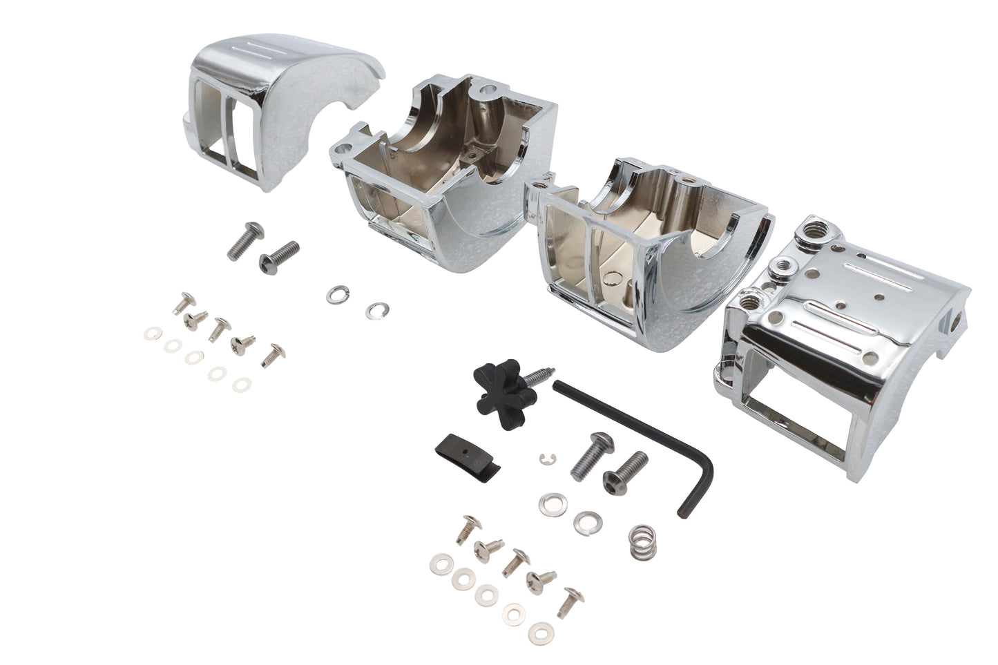 Handlebar Switch Housing Chrome