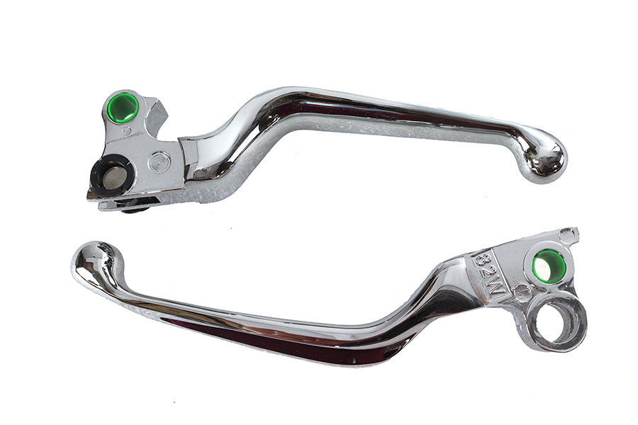Chrome Contour Hand Lever Set