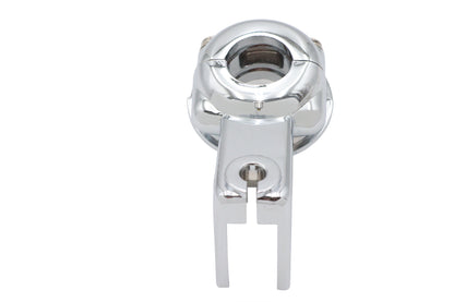 Clutch Hand Lever Bracket with Clamp Chrome