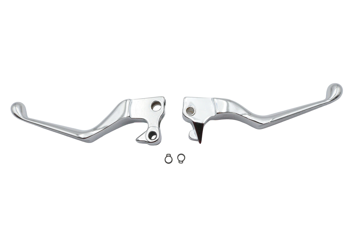 Chrome V-Cut Hand Lever Set