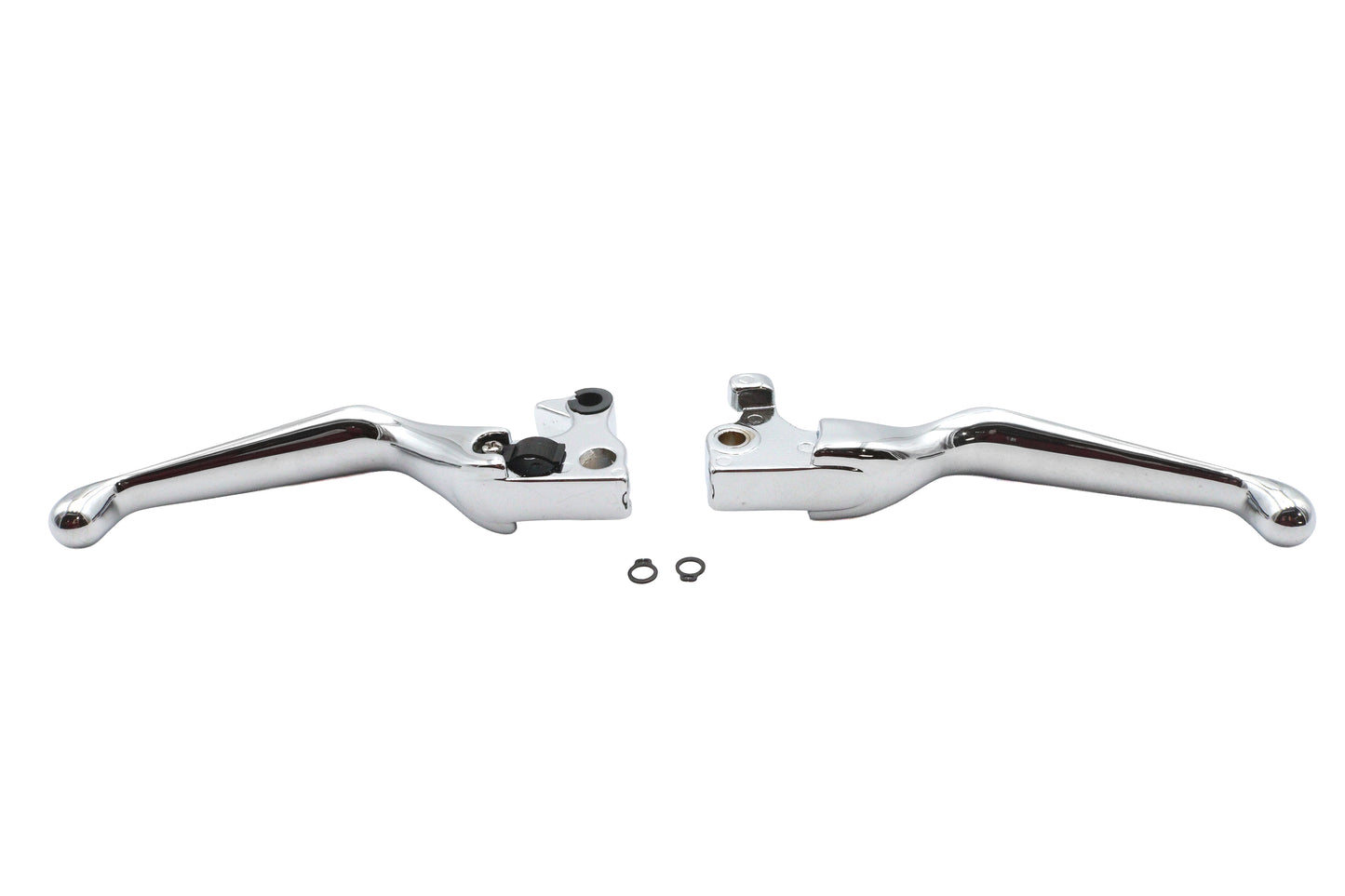Chrome V-Cut Hand Lever Set