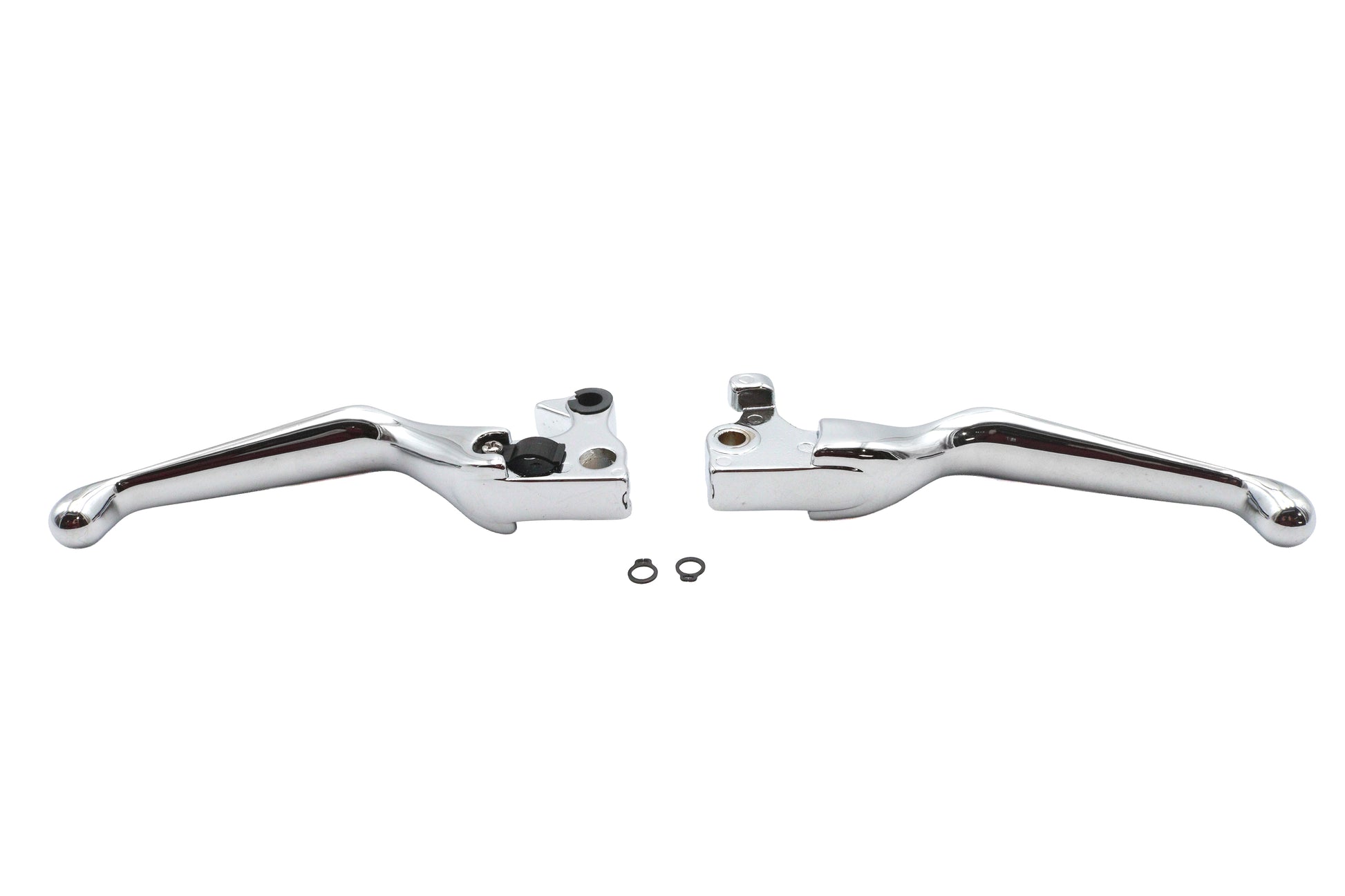 Chrome V-Cut Hand Lever Set