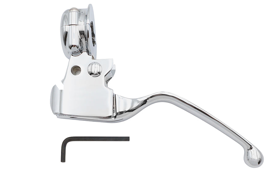 Clutch Lever Perch Assembly Chrome