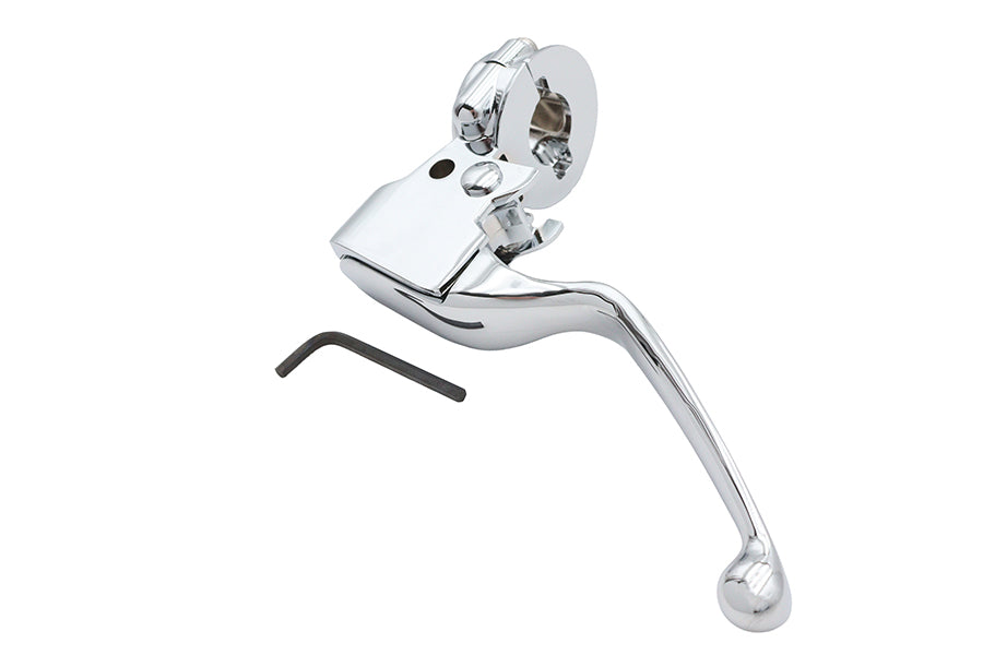 Clutch Lever Perch Assembly Chrome