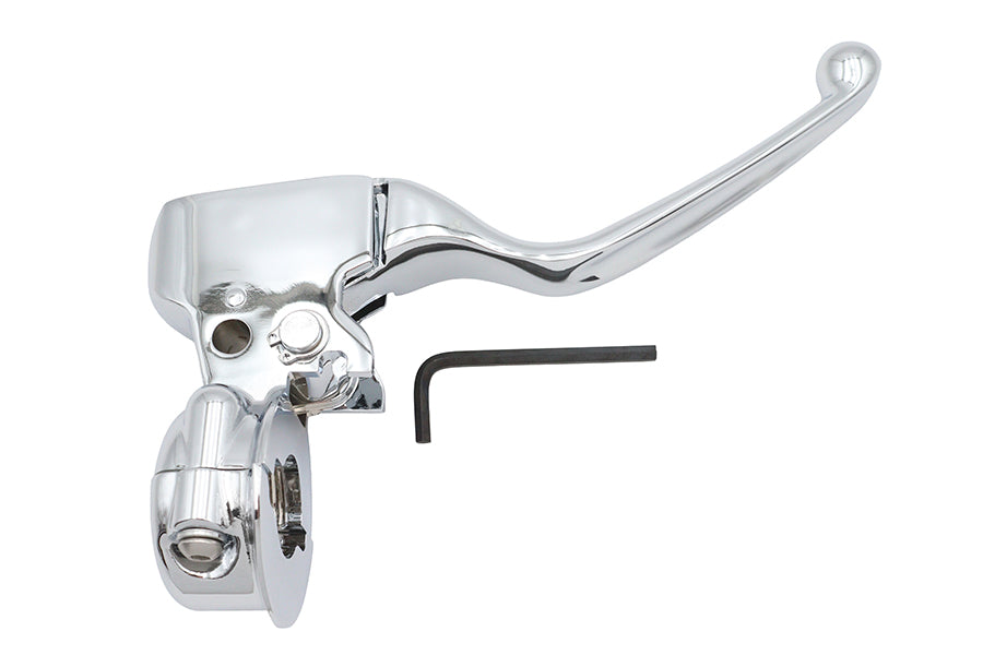 Clutch Lever Perch Assembly Chrome
