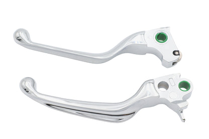 Chrome Hydraulic Hand Lever Set
