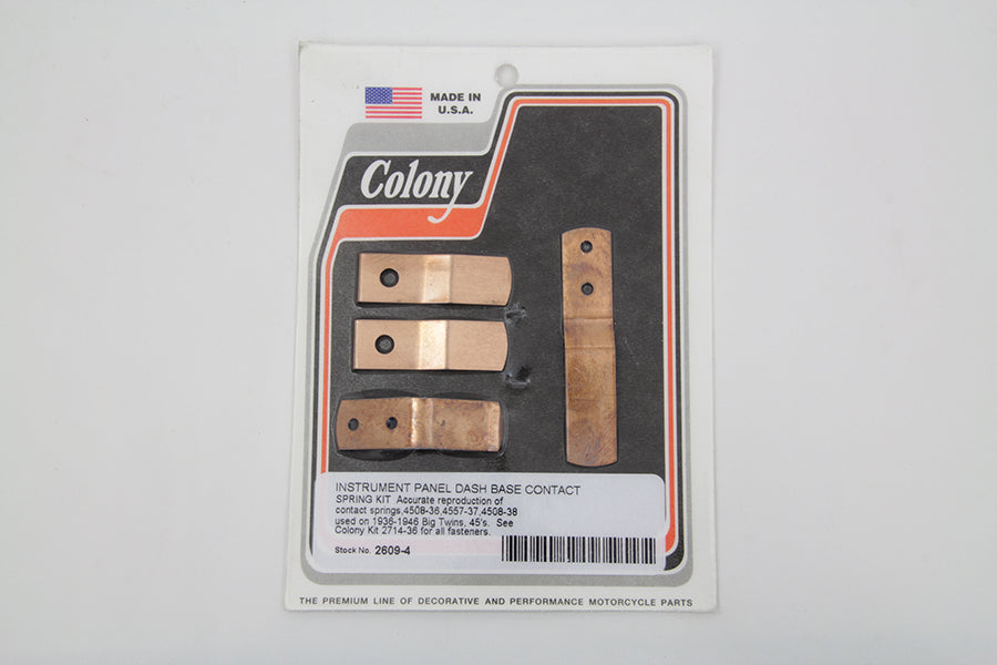 Instrument Panel Dash Base Contact Spring Kit