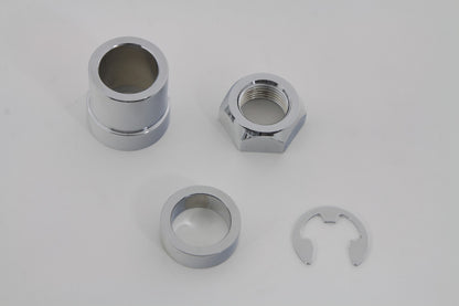 Rear Axle Nut Kit Chrome