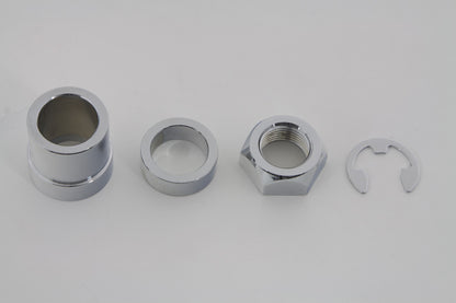 Rear Axle Nut Kit Chrome