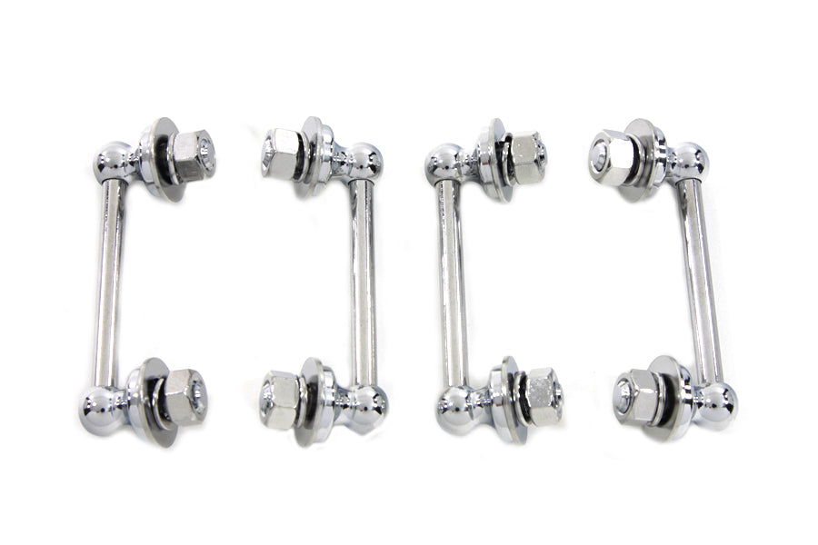 Chrome Saddlebag Hanger Set
