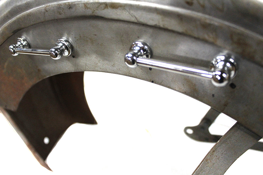 Chrome Saddlebag Hanger Set