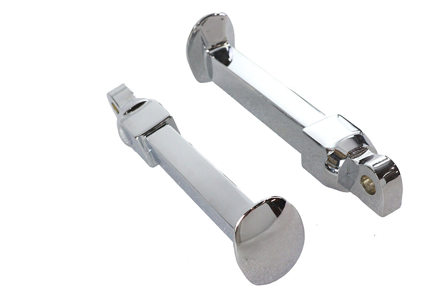 Chrome Railroad Style Footpeg Set