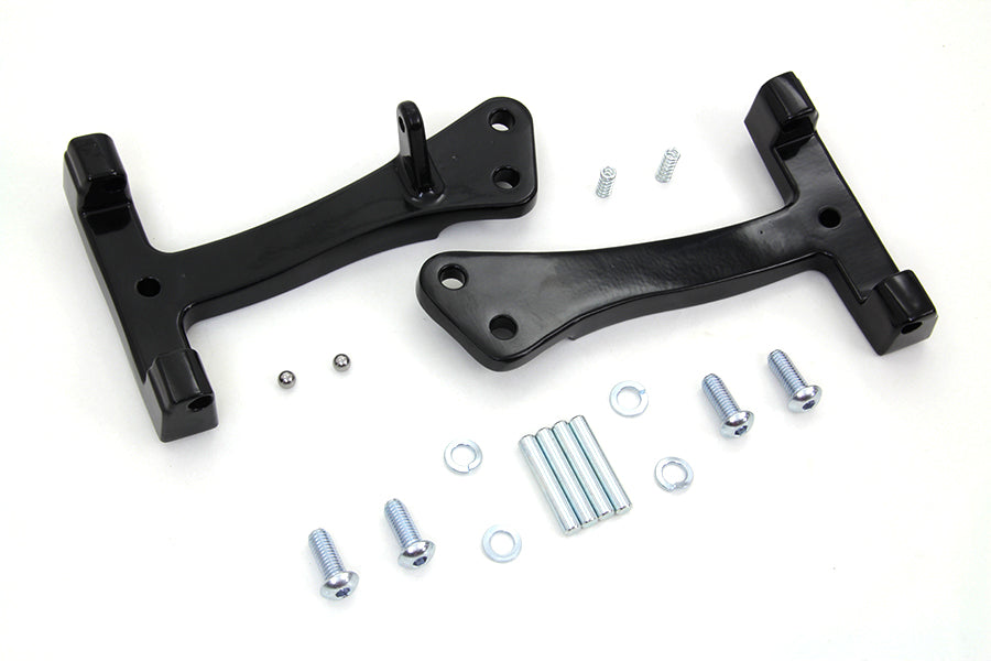 Passenger Footboard Support Black