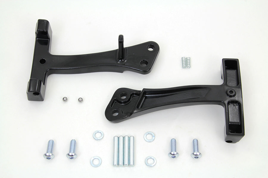 Passenger Footboard Support Black