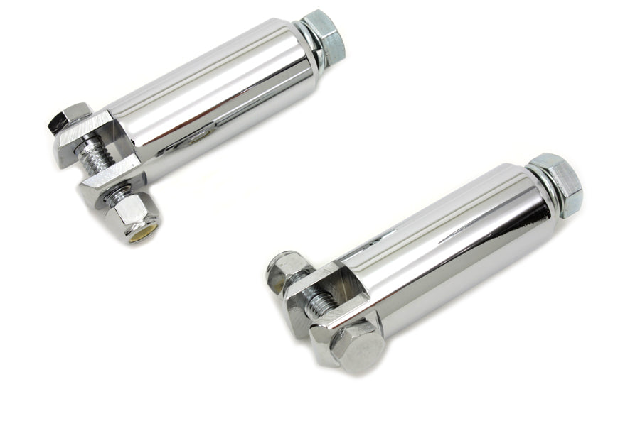 Footpeg Mount Bars Chrome