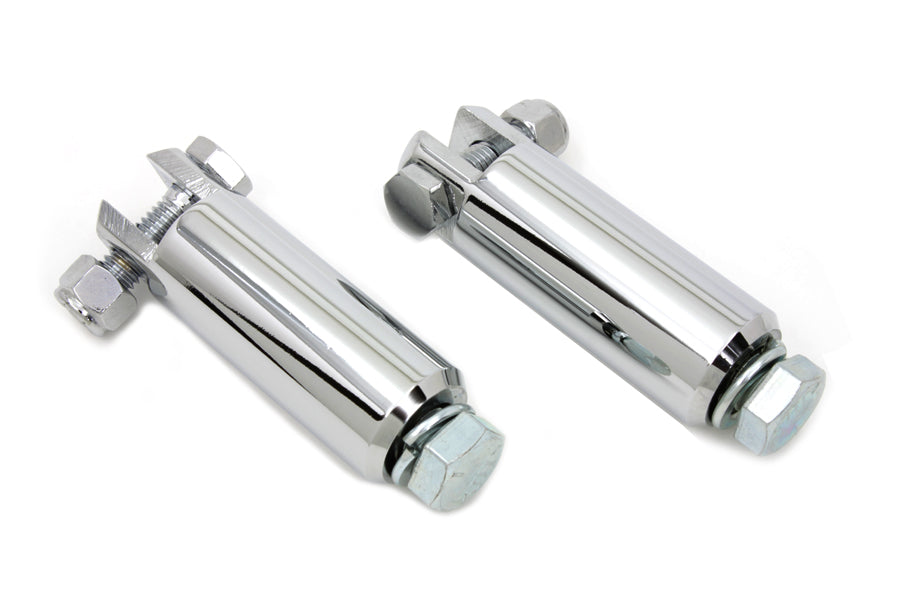 Footpeg Mount Bars Chrome