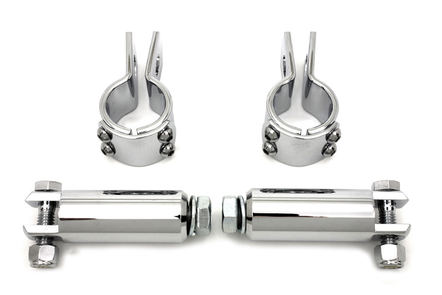 Chrome Footpeg Mount Kit