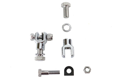 Footpeg Mount Yoke Set Chrome