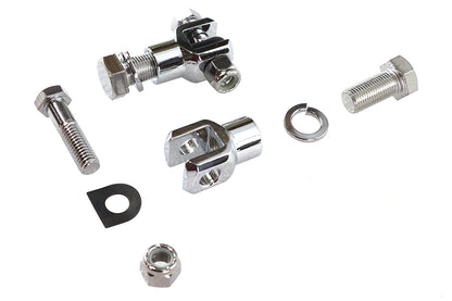 Footpeg Mount Yoke Set Chrome