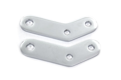 Chrome Elevated Footpeg Mount Bracket Set