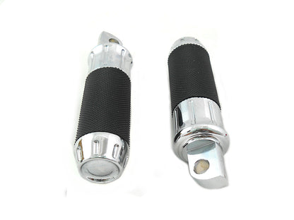 Chrome Plain Style Footpeg Set