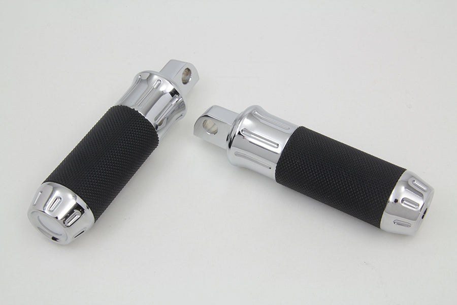 Chrome Plain Style Footpeg Set