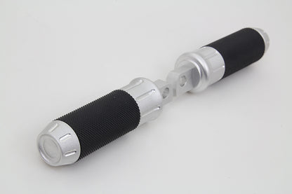 Chrome Shot Peened Style Footpeg Set