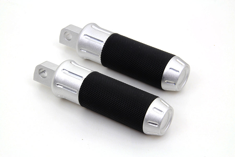 Chrome Shot Peened Style Footpeg Set
