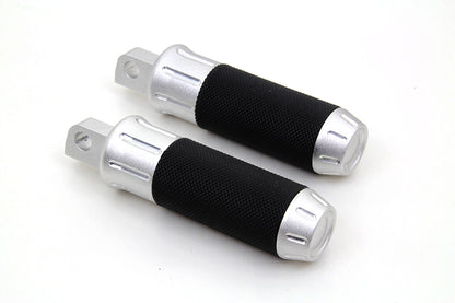 Chrome Shot Peened Style Footpeg Set
