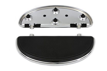Chrome Driver Half Moon Footboard Set