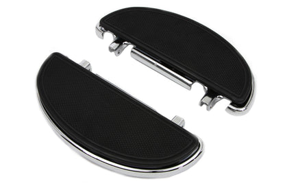 Chrome Driver Half Moon Footboard Set