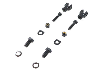 Footpeg Mount Yoke Set Black