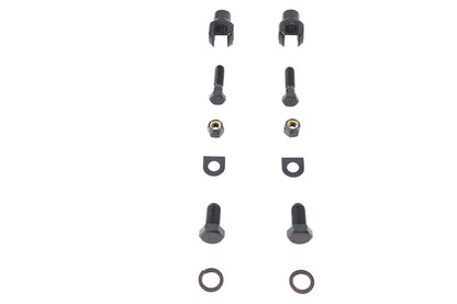 Footpeg Mount Yoke Set Black
