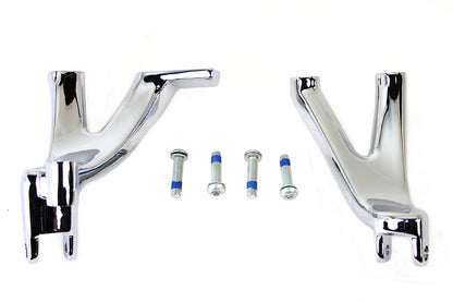 OE Standard Forward Control Mount Kit Chrome