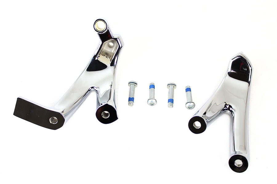 OE Standard Forward Control Mount Kit Chrome