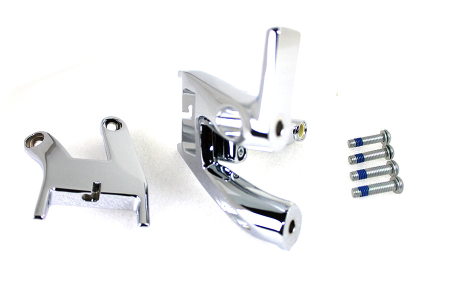 OE Chrome Driver Footboard Mount Kit