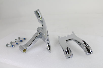 OE Chrome Driver Footboard Mount Kit
