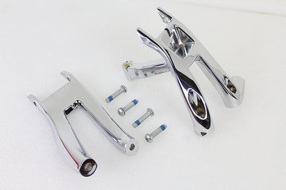 OE Chrome Driver Footboard Mount Kit