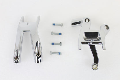 OE Chrome Driver Footboard Mount Kit