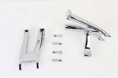 OE Chrome Driver Footboard Mount Kit