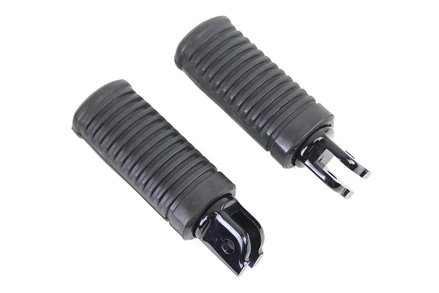 M8 Driver Footpeg Set Black